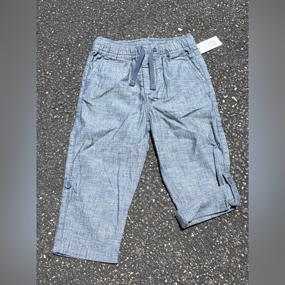 Baby GAP | Light Gray | Linen Blend | Casual Pants | Size 3T | BNWT
